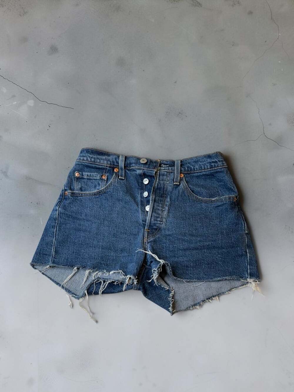 Levi's 501 Size W26 Denim Cut-Off Shorts